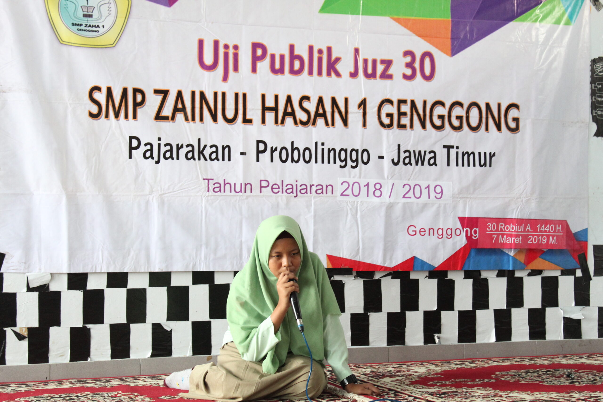 UJI PUBLIK JUZ 30 KE-3 SMP ZAHA 1 GENGGONG