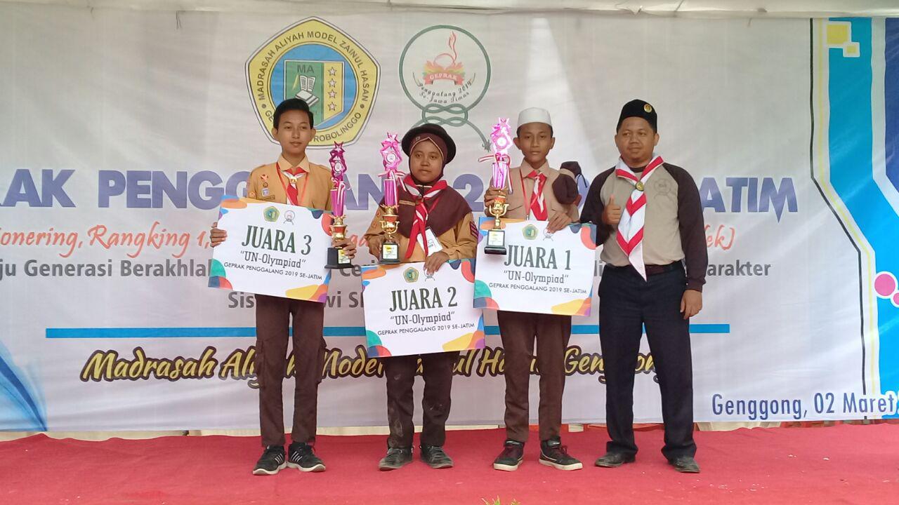 AHMAD SIHABILLAH JUARA 1 OLIMPIADE UNBK