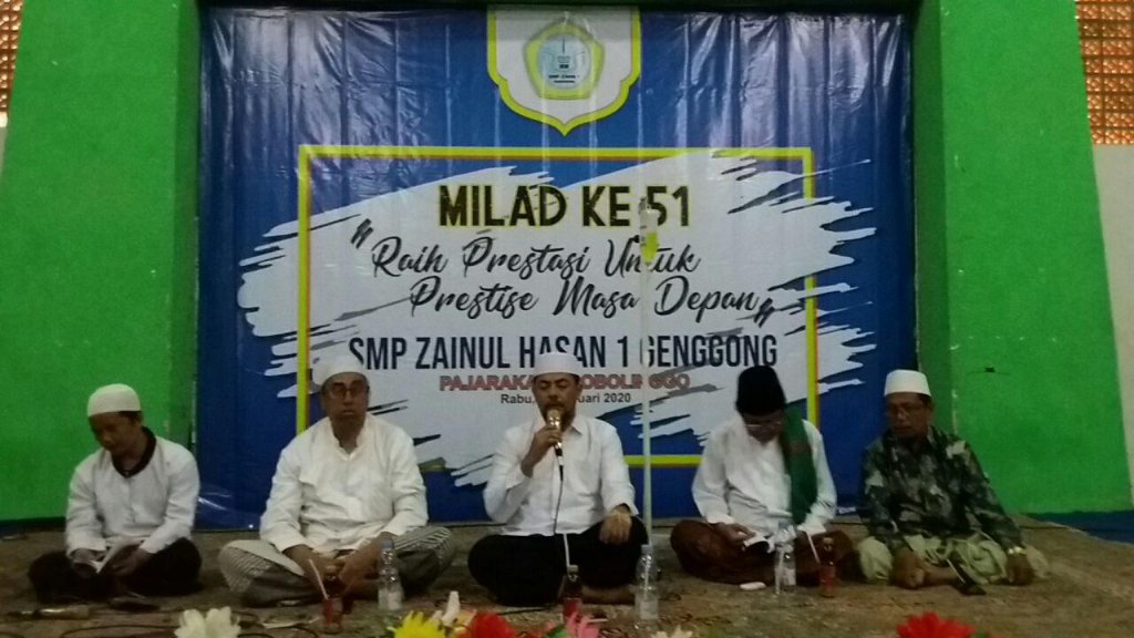 SMP ZAHA 1 Genggong Gelar Milad ke 51