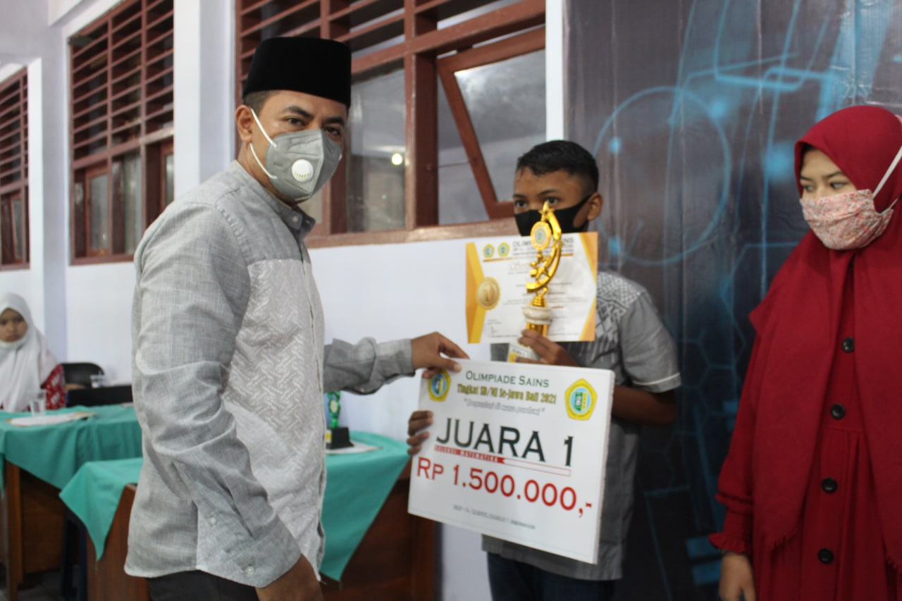 MENGUKIR PRESTASI DIMASA PANDEMI PENGUMUMAN OLIMPIADE SAINS SMP PLUS ZAINUL HASAN 1 GENGGONG